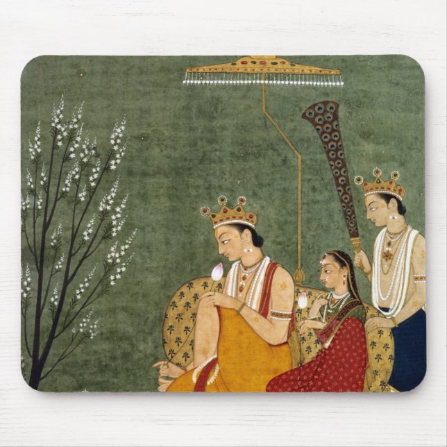 Seventh Incarnation of Vishnu as Rama-Chandra Mouse Pad (Front)