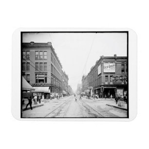 Seventh Street, St. Paul, Minnesota Vintage Magnet