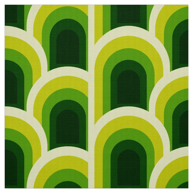 Seventies Mid Century Retro fabric (Swatch)