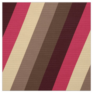 Seventies Neapolitan colours striped fabric 