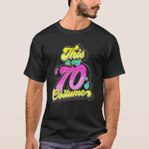 Seventies Retro Nostalgia Hippie This Is My 70s Co T-Shirt
