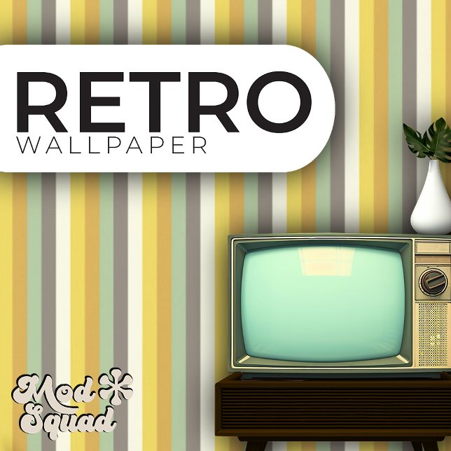 Seventies stripe pattern wallpaper (Creator Uploaded)