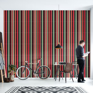 Seventies stripes wallpaper