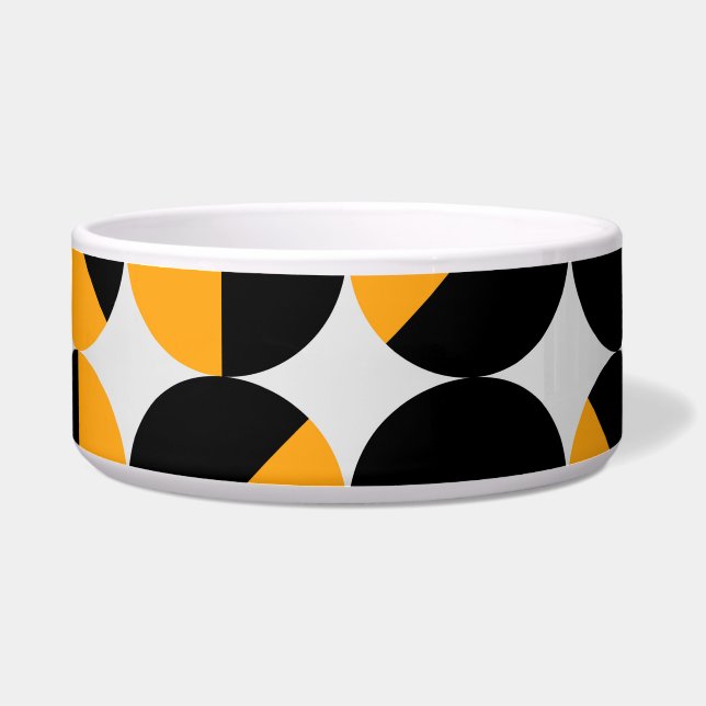 Seventies style, geometric half circles. (Front)