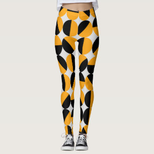 Seventies style, geometric half circles. leggings