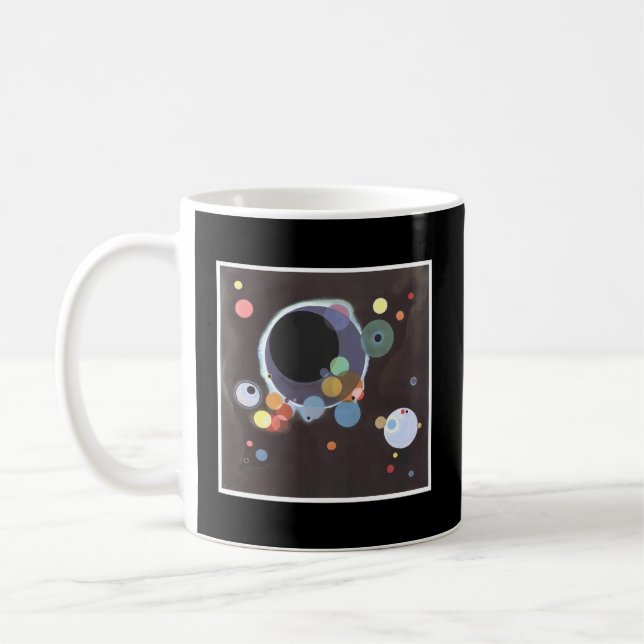 Several Circles By Wassily Kandinsky Coffee Mug (Left)