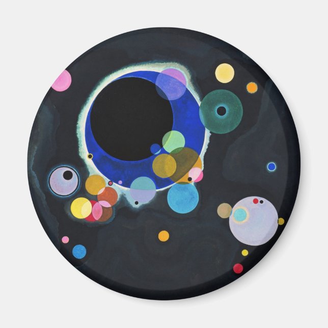 Several Circles Magnet (Front)