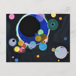 Several Circles Postcard