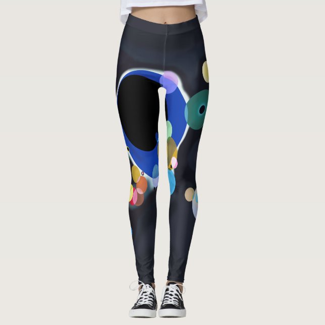 Several Circles, Vassily Kandinsky in digital Leggings (Front)
