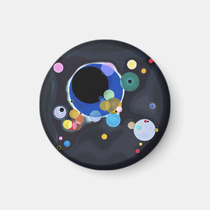 Several Circles, Vassily Kandinsky in digital Magnet
