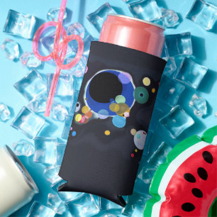 Several Circles, Vassily Kandinsky in digital Seltzer Can Cooler