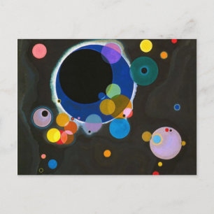 Several Circles Wassily Kandinsky Postcard