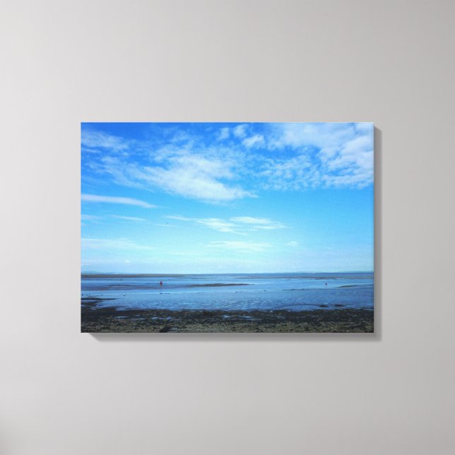 Severn Estuary at Penarth Canvas Print (Front)