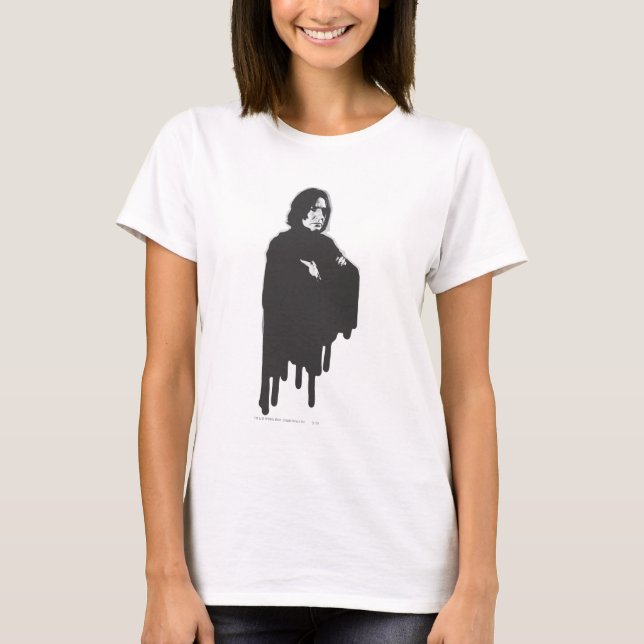 Severus Snape Arms Crossed B-W T-Shirt (Front)