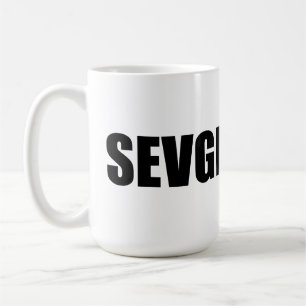 Sevgi love in Azerbaijani Coffee Mug