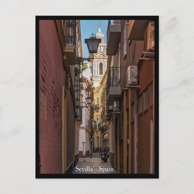 Sevilla City, Spain Postcard (Front)
