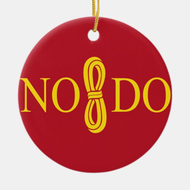 Sevilla (Spain) Flag Ceramic Tree Decoration (Front)