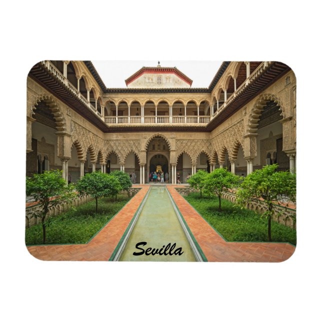 Seville alcazar magnet (Horizontal)