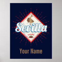 Seville Andalusia Spain Retro Flamenco Vintage