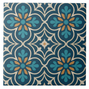 Seville Bloom – Moorish Floral Tile Pattern