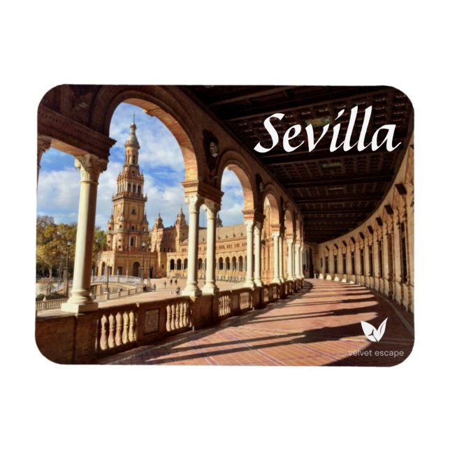 Seville magnet by Velvet Escape (Horizontal)