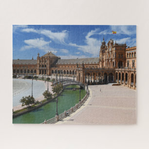 Seville - Plaza De Espana Jigsaw Puzzle