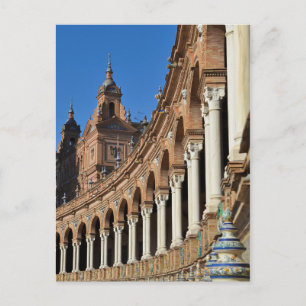 Seville Plaza de Espana Postcard