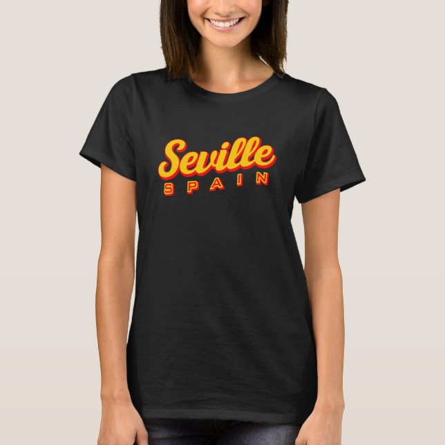 Seville Spain T-Shirt (Front)