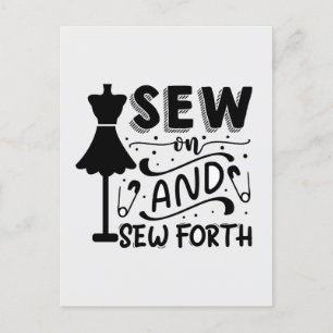 Sew and Sew Forth Postcard