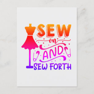 Sew and Sew Forth Postcard