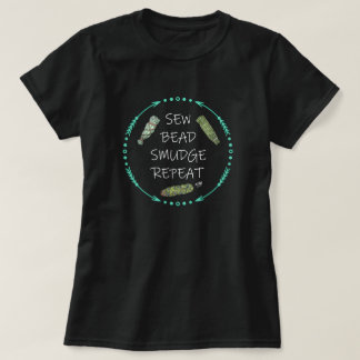 Sew-Bead-Smudge T-Shirt