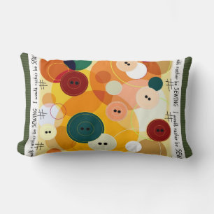 Sew Buttons Pillow