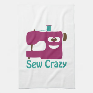 Sew Crazy Tea Towel