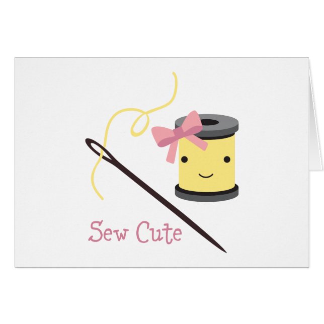 Sew Cute (Front Horizontal)