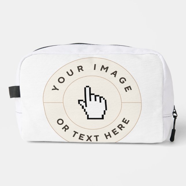 Sew Dopp Kit - Custom Add your image/text (Front)