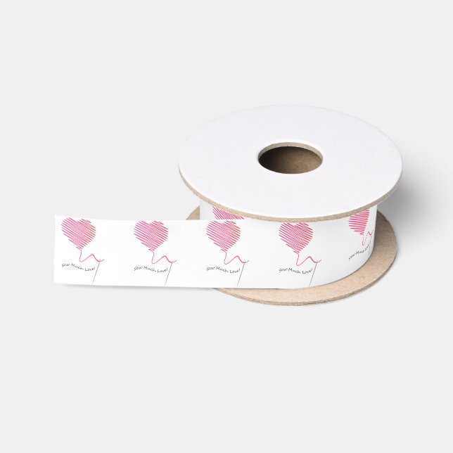 Sew Much Love Satin Ribbon (Spool)