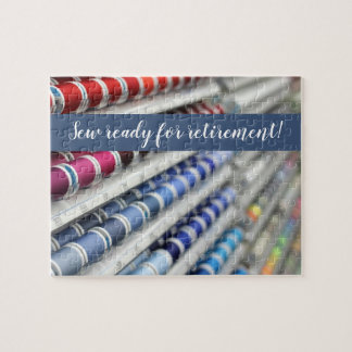 Sew Ready for Retirement Puzzle