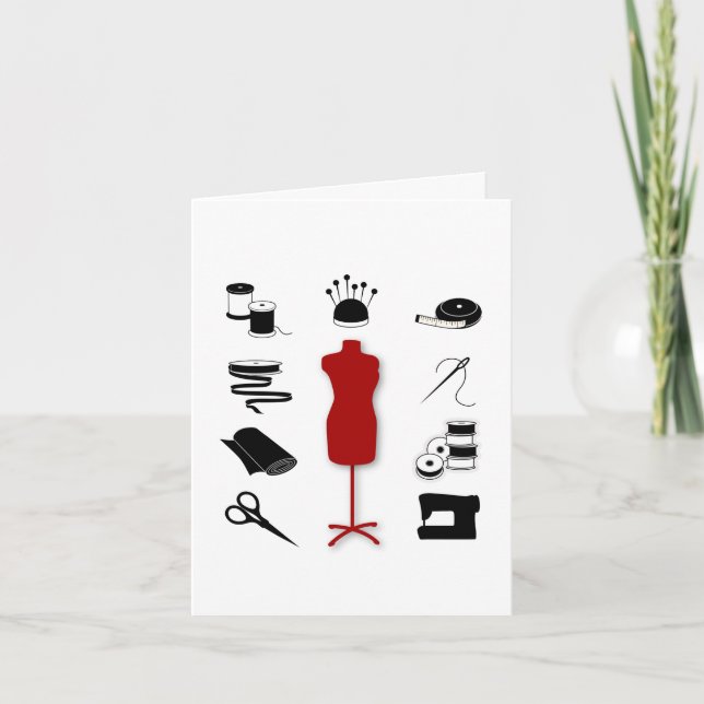 Sew Right Note Card (Front)