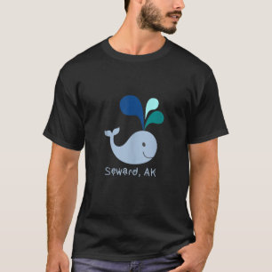 Seward Alaska Cute Whale Lover Cartoon Tank Top