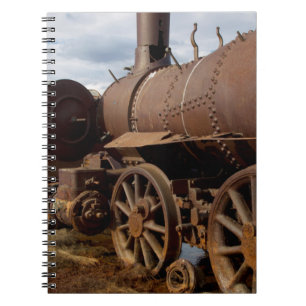 Seward Peninsula, Alaska, Train to Nowhere Spiral Notebook