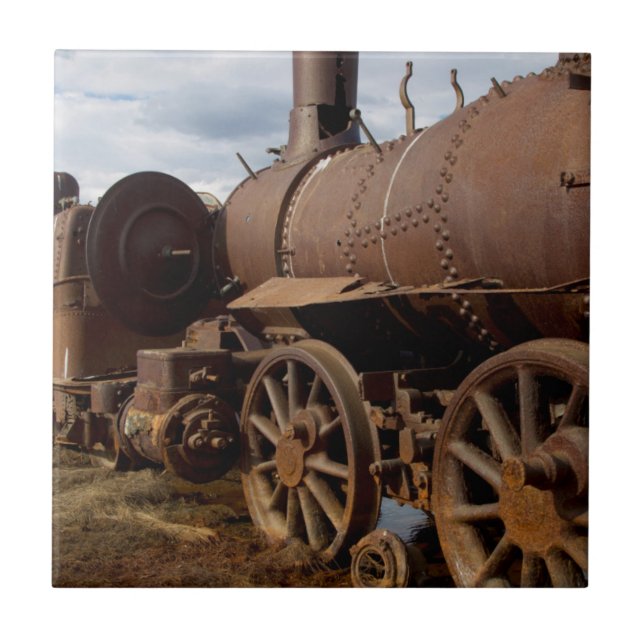 Seward Peninsula, Alaska, Train to Nowhere Tile (Front)