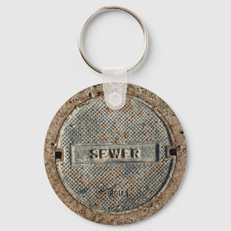 Sewer Manhole Cover Key Ring
