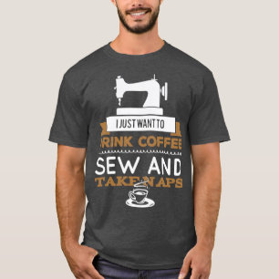 Sewer Sew Sewing Machine Tailor Tailoring  T-Shirt