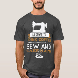 Sewer Sew Sewing Machine Tailor Tailoring  T-Shirt