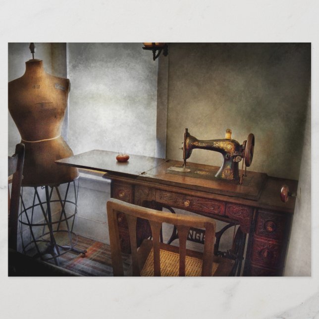 Sewing - A tailors life Flyer (Front)