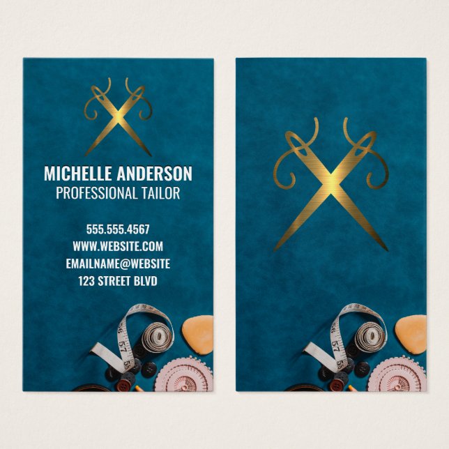 Sewing Accessories Kit | Needle and Thread (Front & Back)