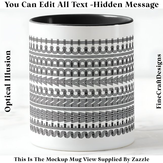 Sewing Addict Hidden Message Funny Novelty 111B Mug (Creator Uploaded)
