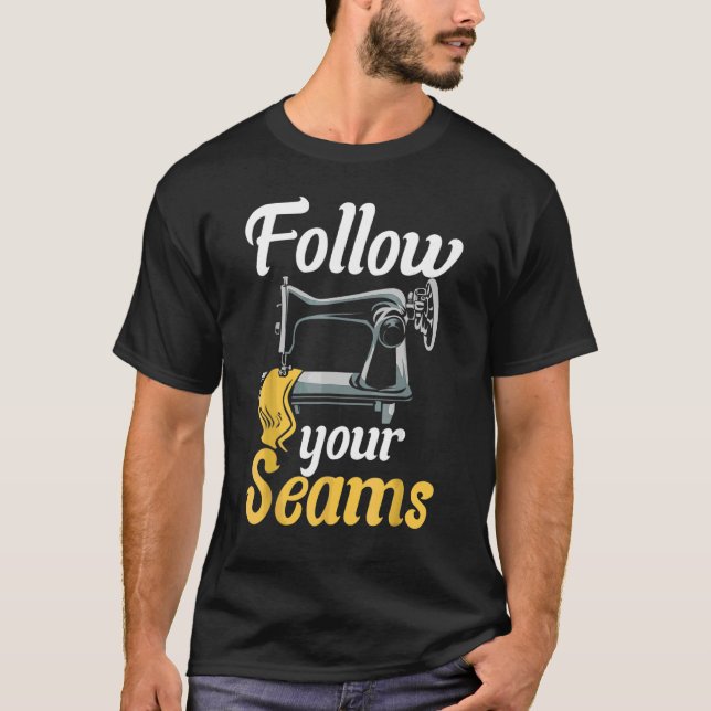 Sewing And Quilting Machine Sewing Fabric Sewerper T-Shirt (Front)