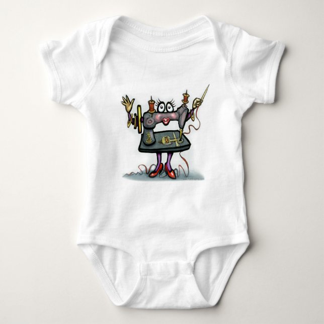 Sewing Baby Bodysuit (Front)