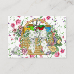 Sewing Basket Business / Enclosure Card